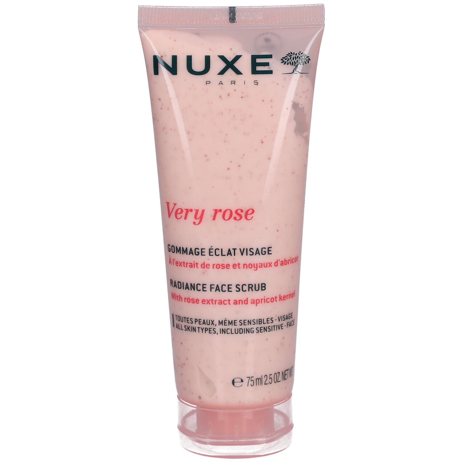 Nuxe Very Rose Face Scrub 75 ml Lozione