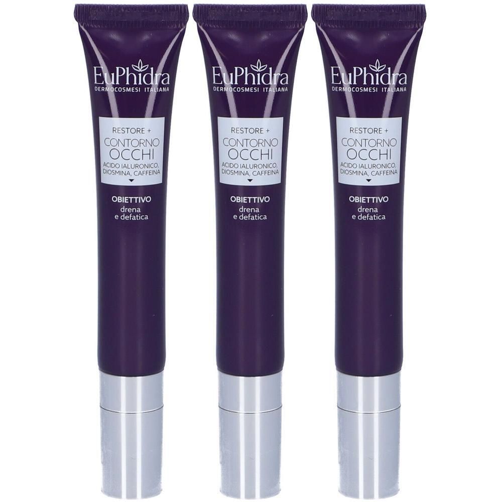 Euphidra Contorno Occhi Restore+ 3x20 ml