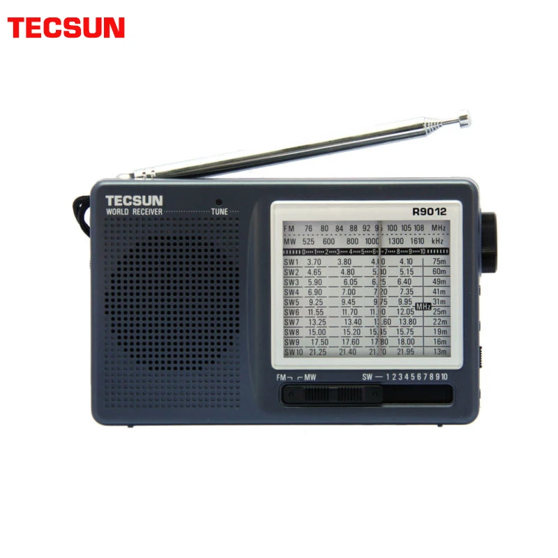 TECSUN R-9012/XHDATA D-219 FM/AM/SW 12 Bands Tragbare Tasche stil Hohe Empfindlichkeit Radio Empfänger Kostenloser Versand Image