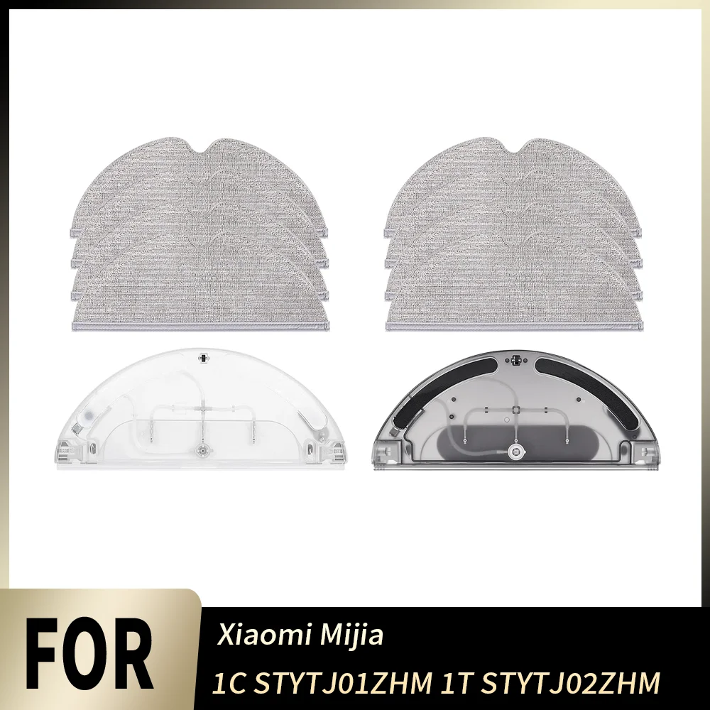 Wassertank-Mopptuch für Xiaomi Mijia 1C STYTJ01ZHM 1T STYTJ02ZHM, langlebige, gleichmäßige Wasserausgabe, Ersatzteile für Roboterstaubsauger Image