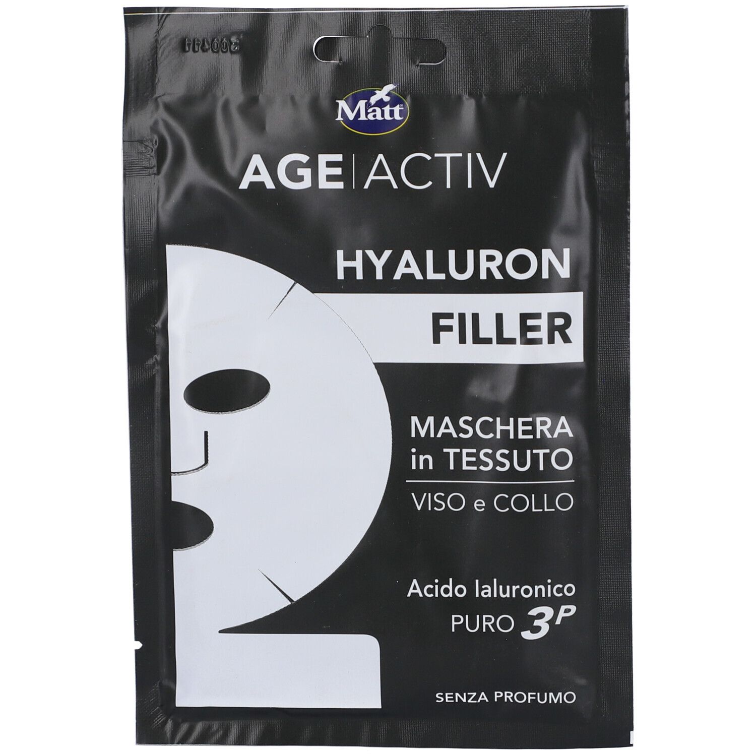 Matt Hyaluron Filler Maschera Tessuto Viso Collo Acido Ialuronico Puro
