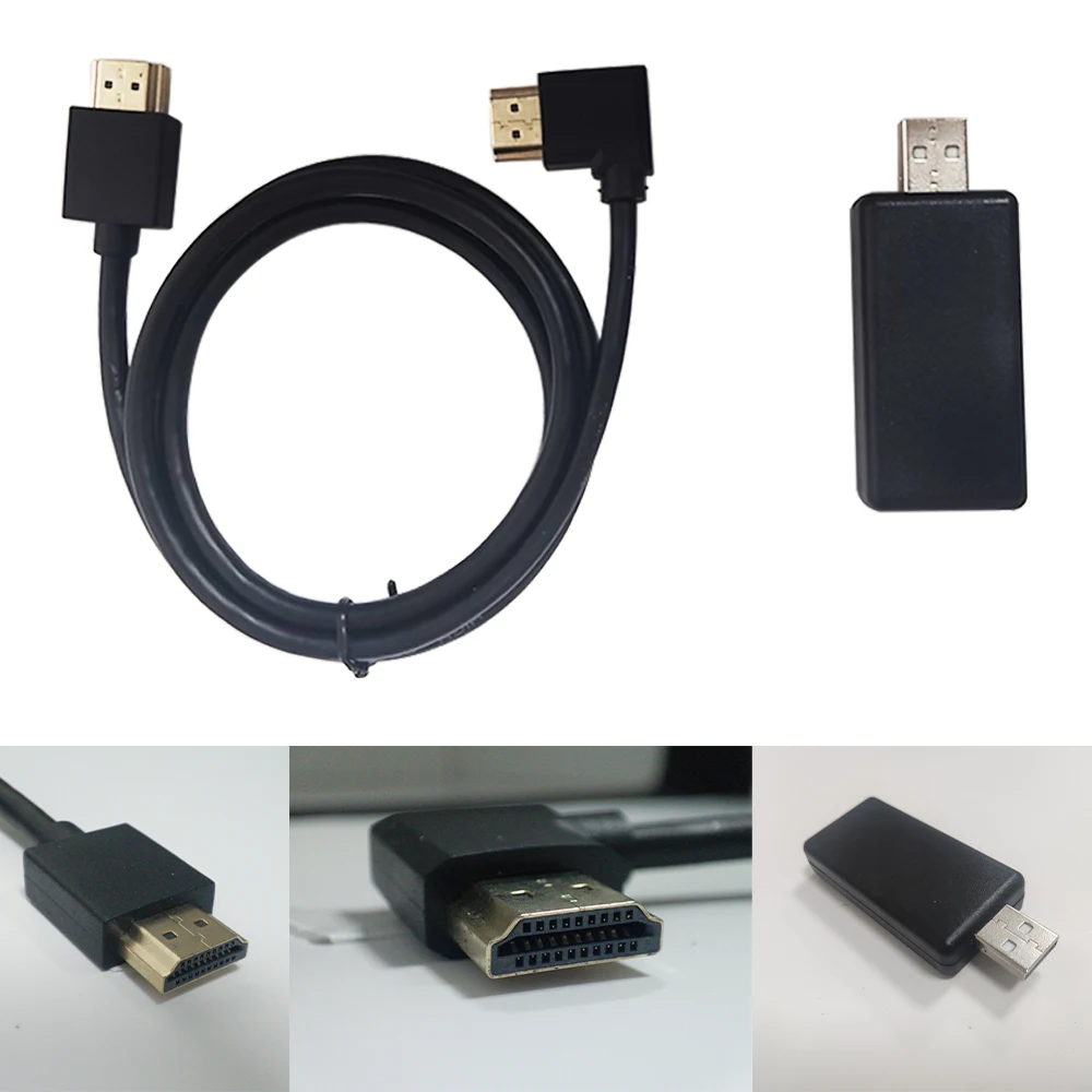 HDMI-Kabelanschluss für das digitale Kombiinstrument des Volkswagen. Carplay-Unterstützung. Benötigt das originale Carplay- oder Radio-Player-System des Fahrzeugs. Image