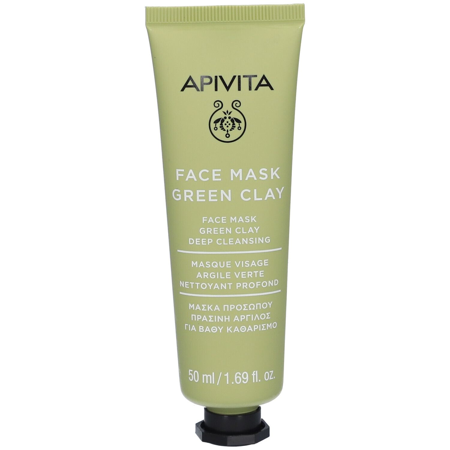 Apivita Deep Cleansing Face Mask with Green Clay 50 ml Gesichtsmaske