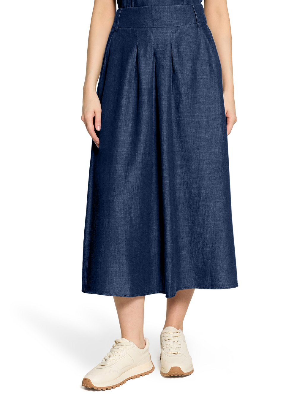 Cartoon Midirock Damen denim, 40
