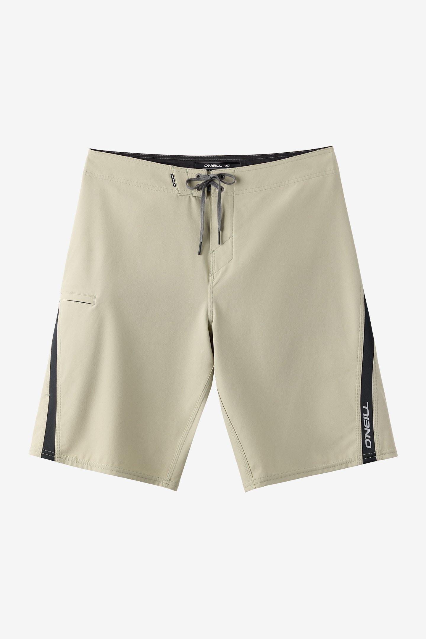 O'Neill Men's Superfreak Solid 21"" Board Shorts in Seagrass, Size 31, Elastane/Nylon/Polyester