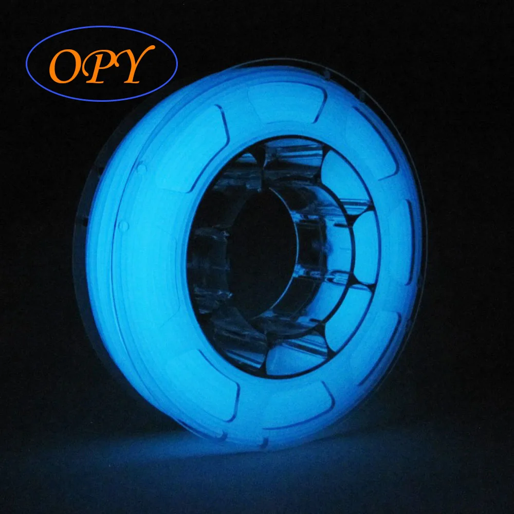 Fluoreszierendes Filament Metro Brasilien Lager Kunststoff 3D-Druck 1,75 Druckermaterial für Jemen 3 in 1 kg 100 g 10 m Image