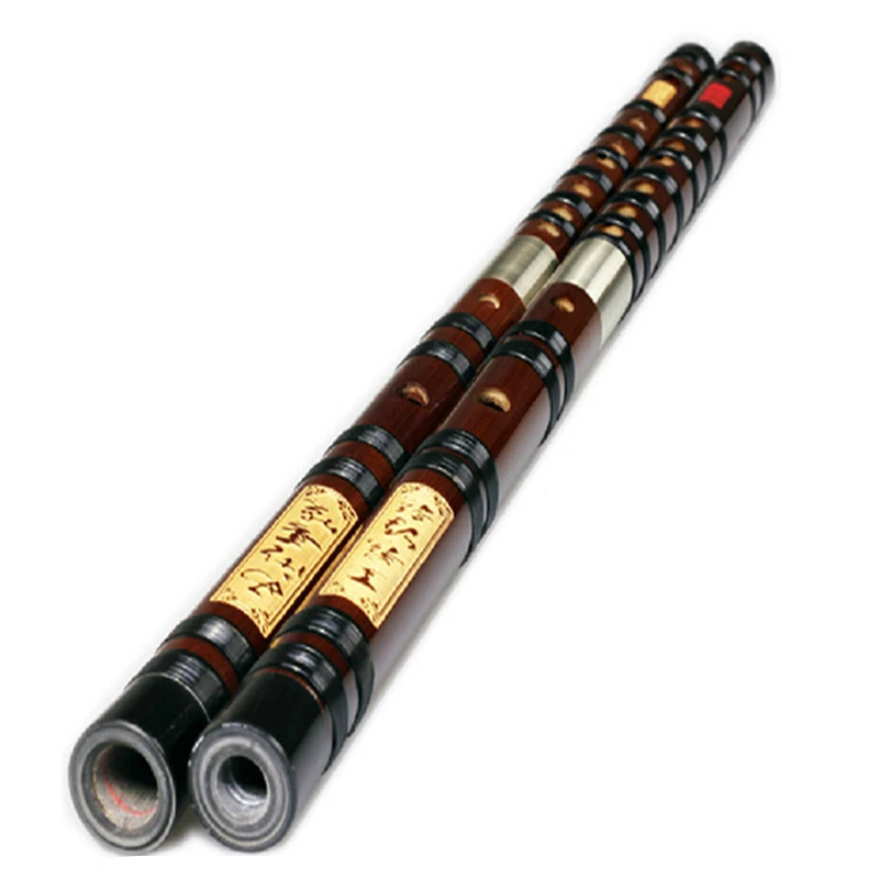 Professionelle Chinesischen Bambus Flöte Quer Dizi Musicais Instrumentos Key von C D's E's F's G A werden's Bass G bB 7 loch Bass F Flauta Image