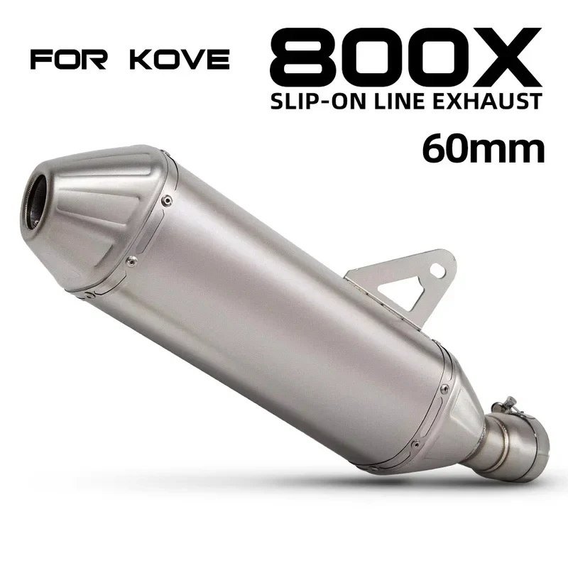 Slip-On-Auspuff-Endrohr-Kit für Kove 800X Pro Rally GT TOURING Adventure Motorrad Image