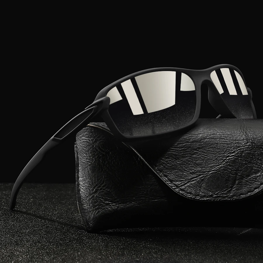 Modische Vintage-Sonnenbrille für Autofahren, Angeln, Radfahren, Sport, Herren und Damen, Laufen, Bergsteigen, Sport, leichte Sonnenbrille Image