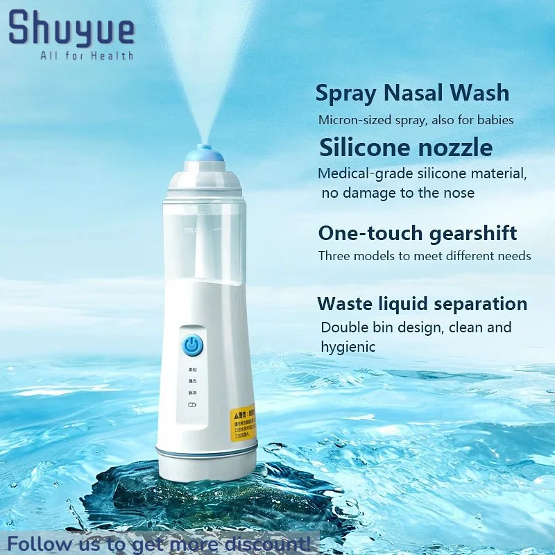 Irrigateur nasal électrique Chitu, nettoyeur nasal pour l