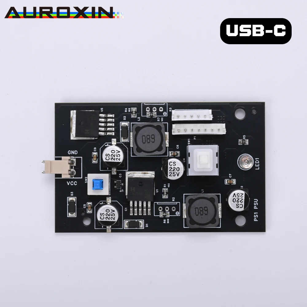 PS1PSU USB C 12V3A Power Supply Board For Playstation 1 Fat Game Console Power Supply Replacement For PS1