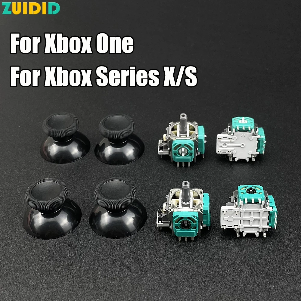 ZUIDID 2pc 3D Analog Thumb Stick Sensor Potentiometers Repair Parts for Xbox one for Xbox Series X/S Controller Gamepad Joystick