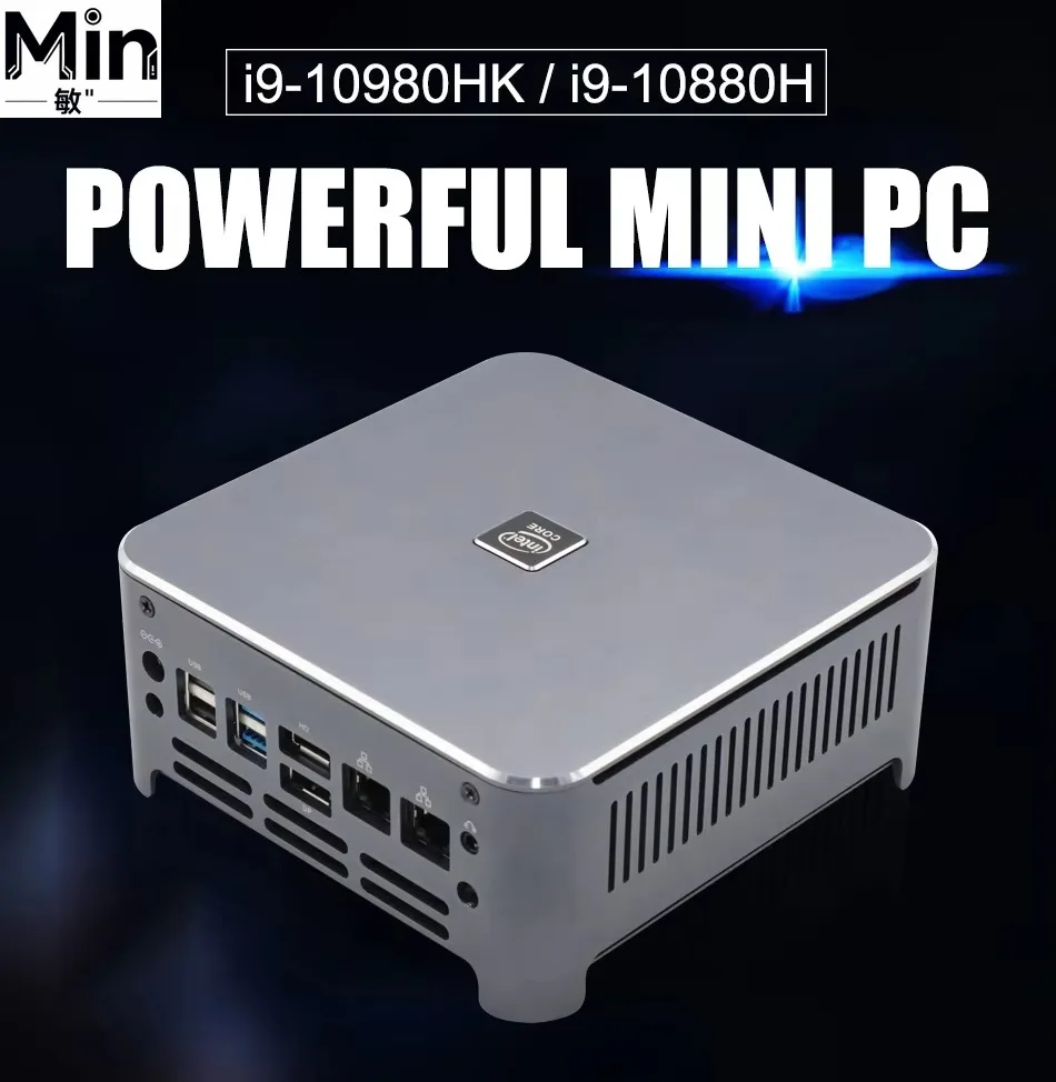 Gaming PC I9-10880H DDR4 64GB NVMe SSD DP HD Type-C Desktop Computer