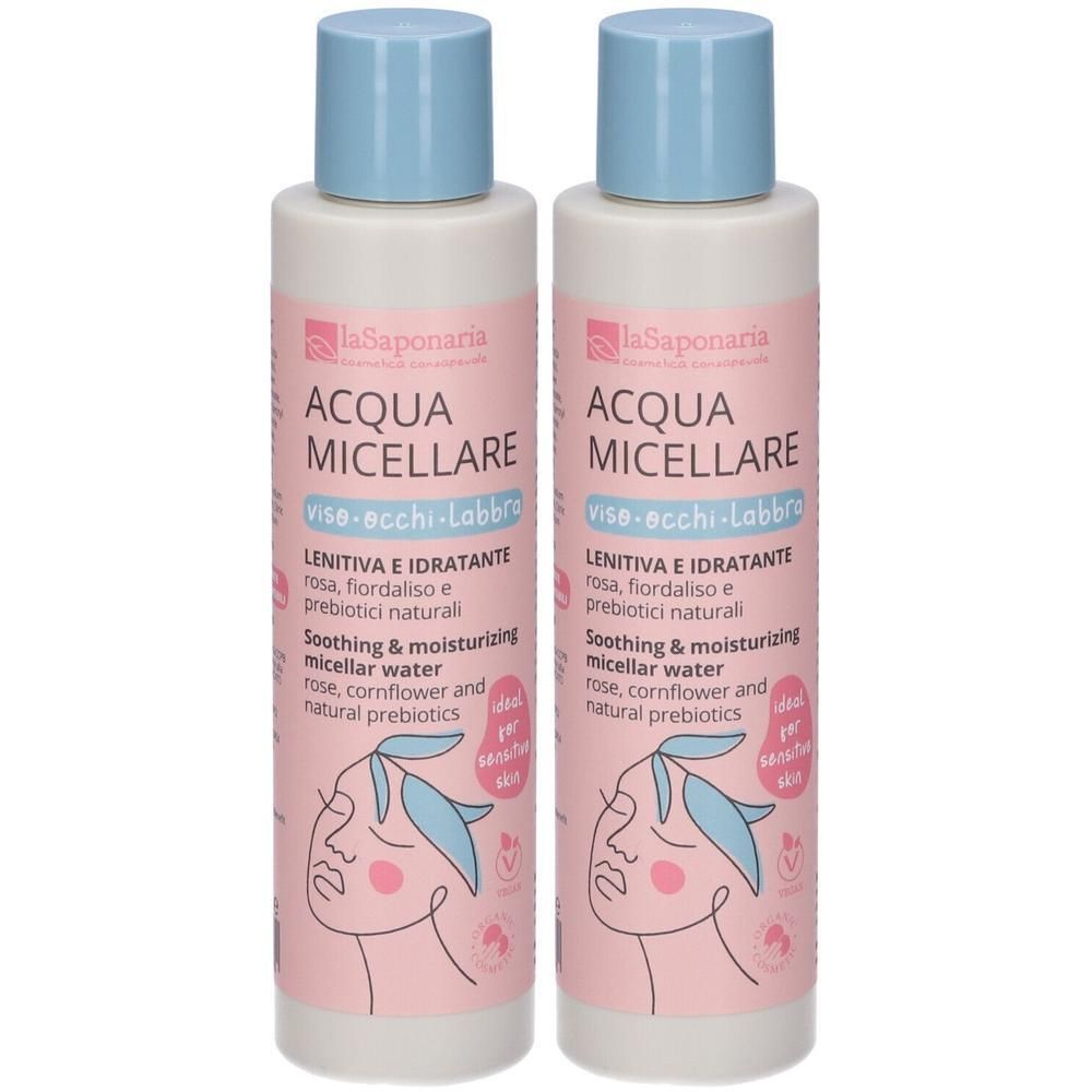 La Saponaria Acqua Micellare 2x200 ml