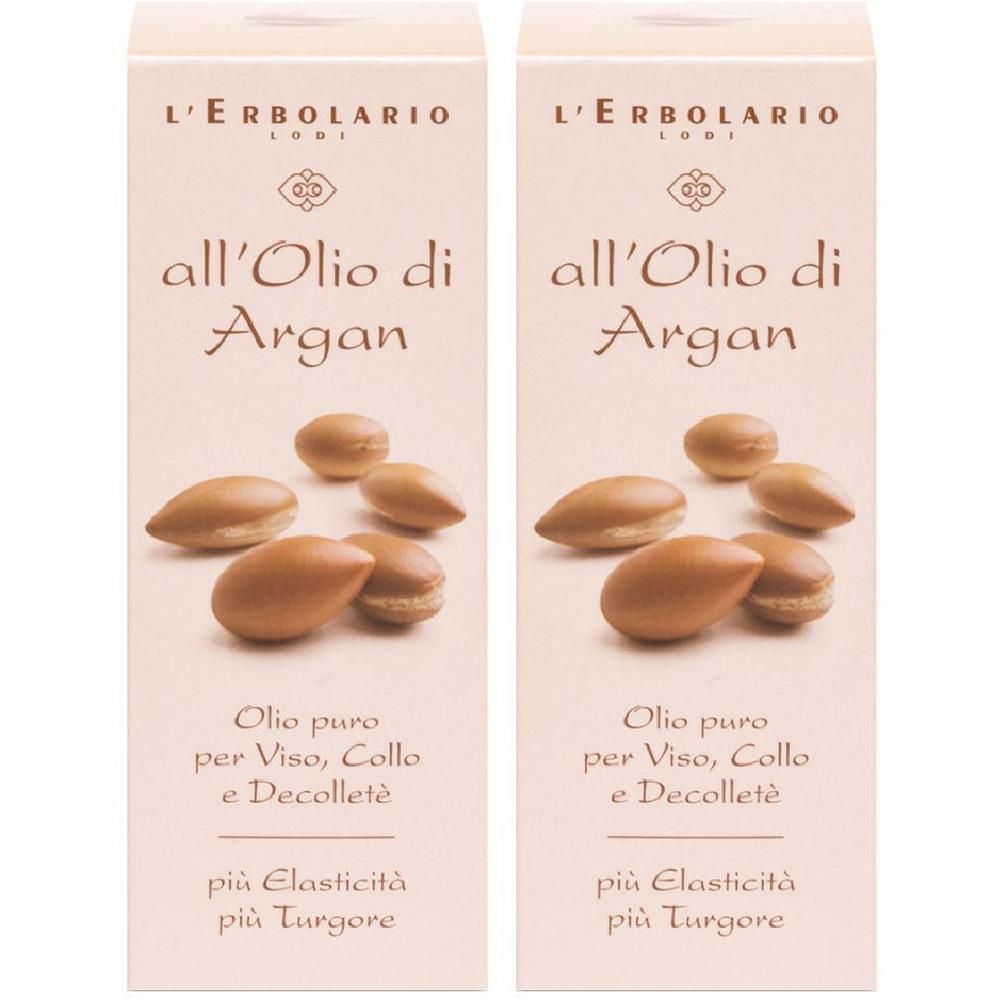 Argan Olio Puro Viso/Collo/Decollete' 28 Ml 2x28 ml