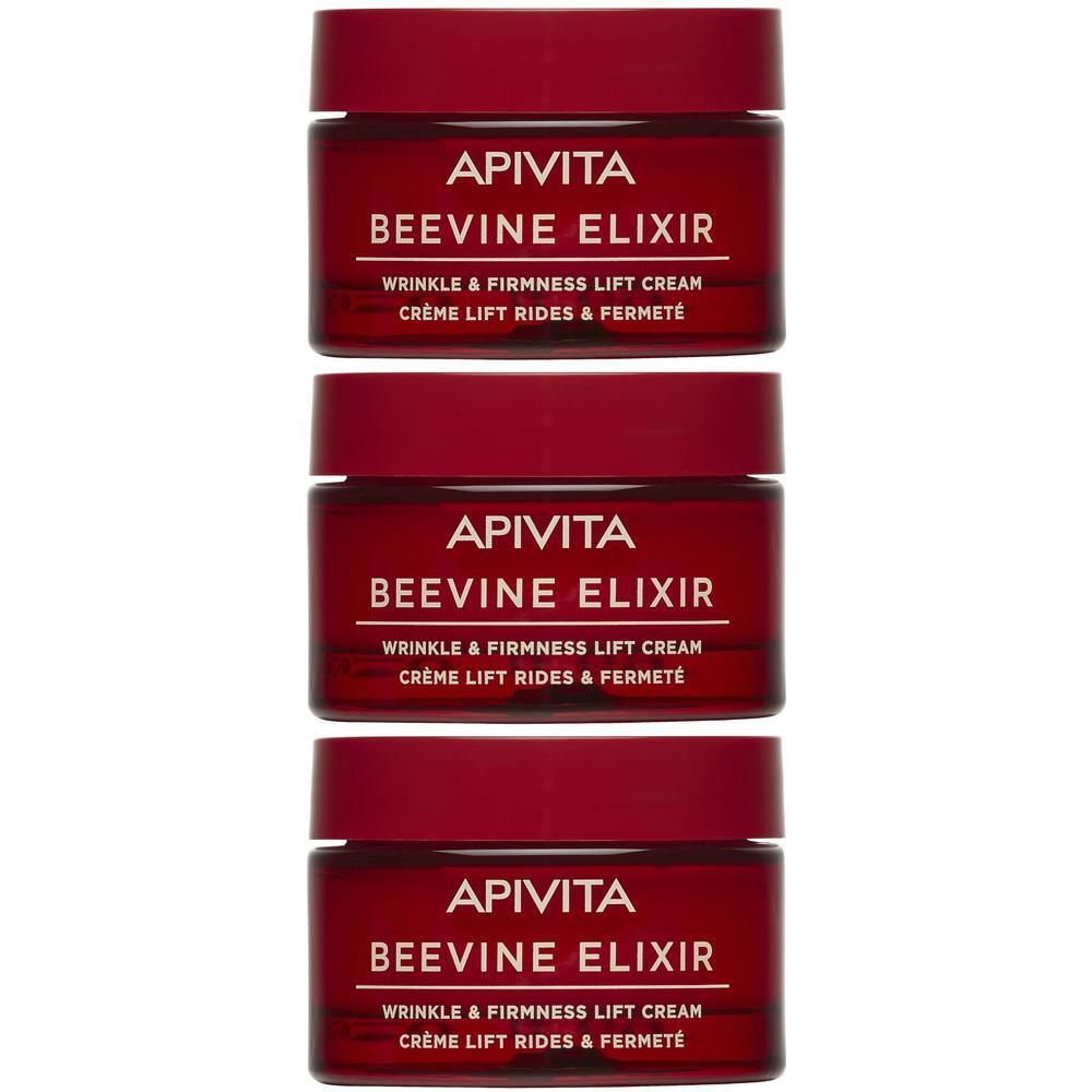 Apivita Beevine Elixir Crema Viso Antirughe Rassodante con Acido Ialur