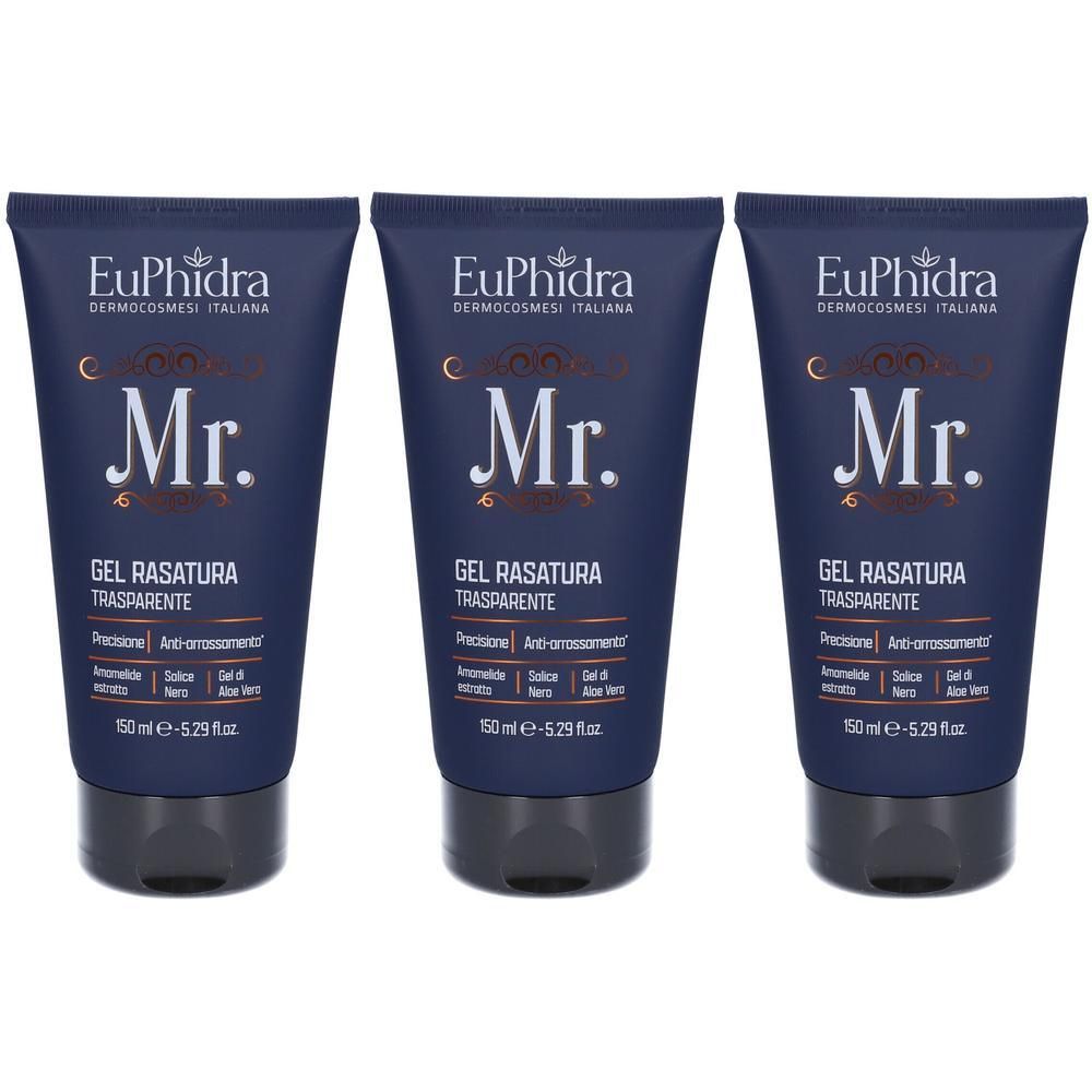 Euphidra Gel Rasatura Trasparente - Risparmia il 10% con codice: zeta1