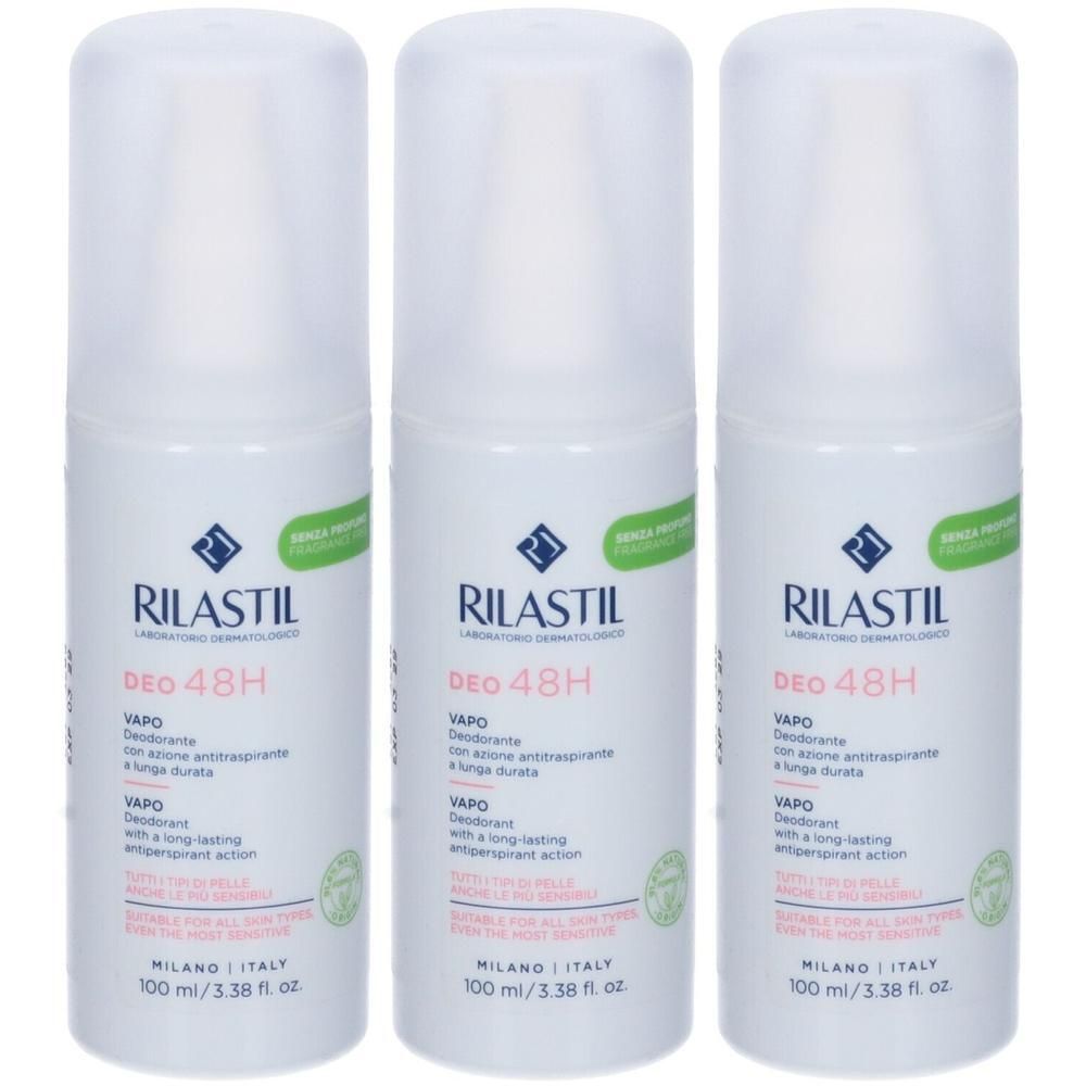 RILASTIL® Deo Vapo 48h 3x100 ml Spray
