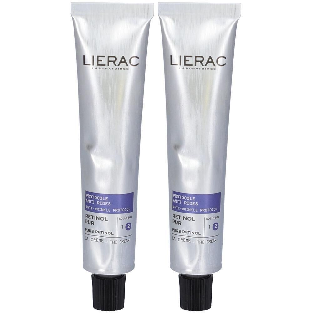 Lierac Protocollo Anti-Rughe Crema al Retinolo 2x30 ml