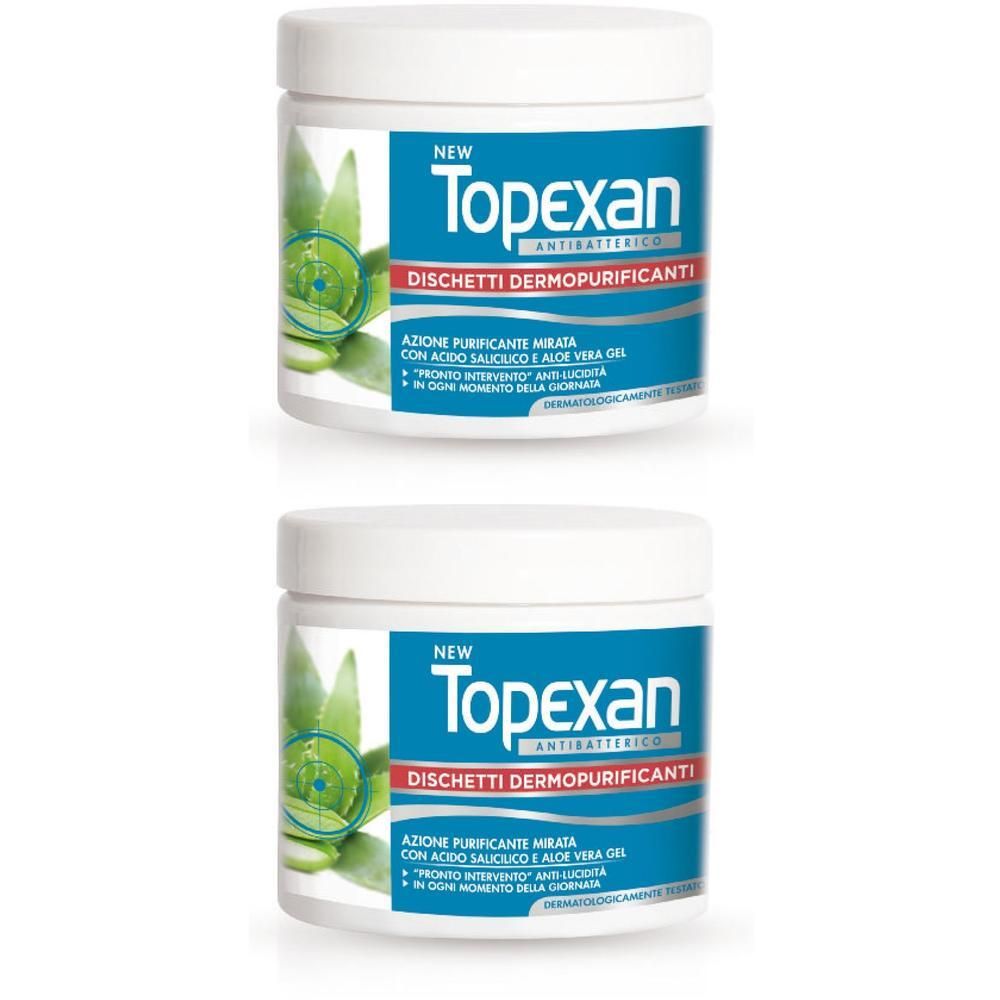 New Topexan Dischetti Dermopurificanti 66 Pezzi 2x66 St