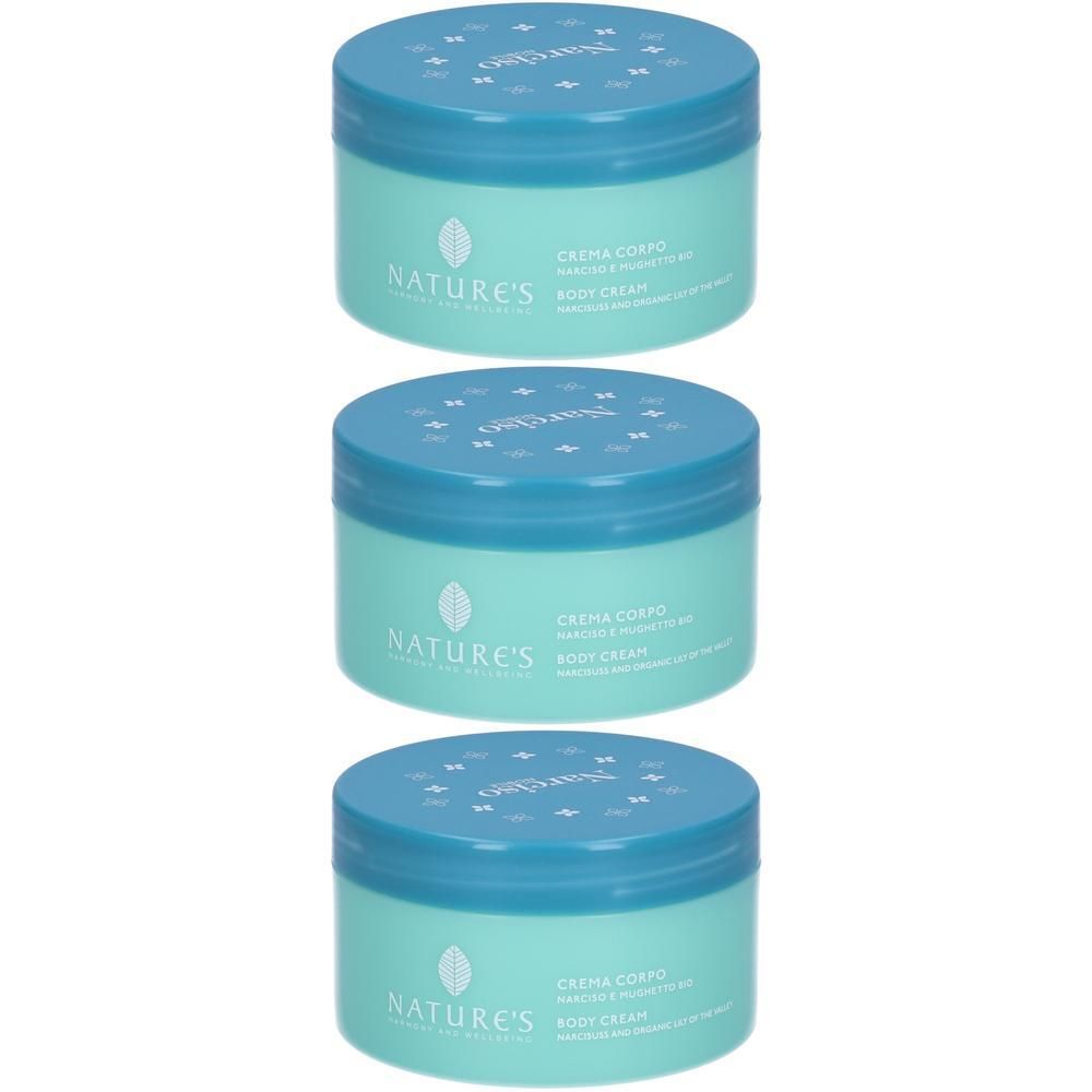 NATURE'S Narciso Nobile Crema Corpo 3x200 ml