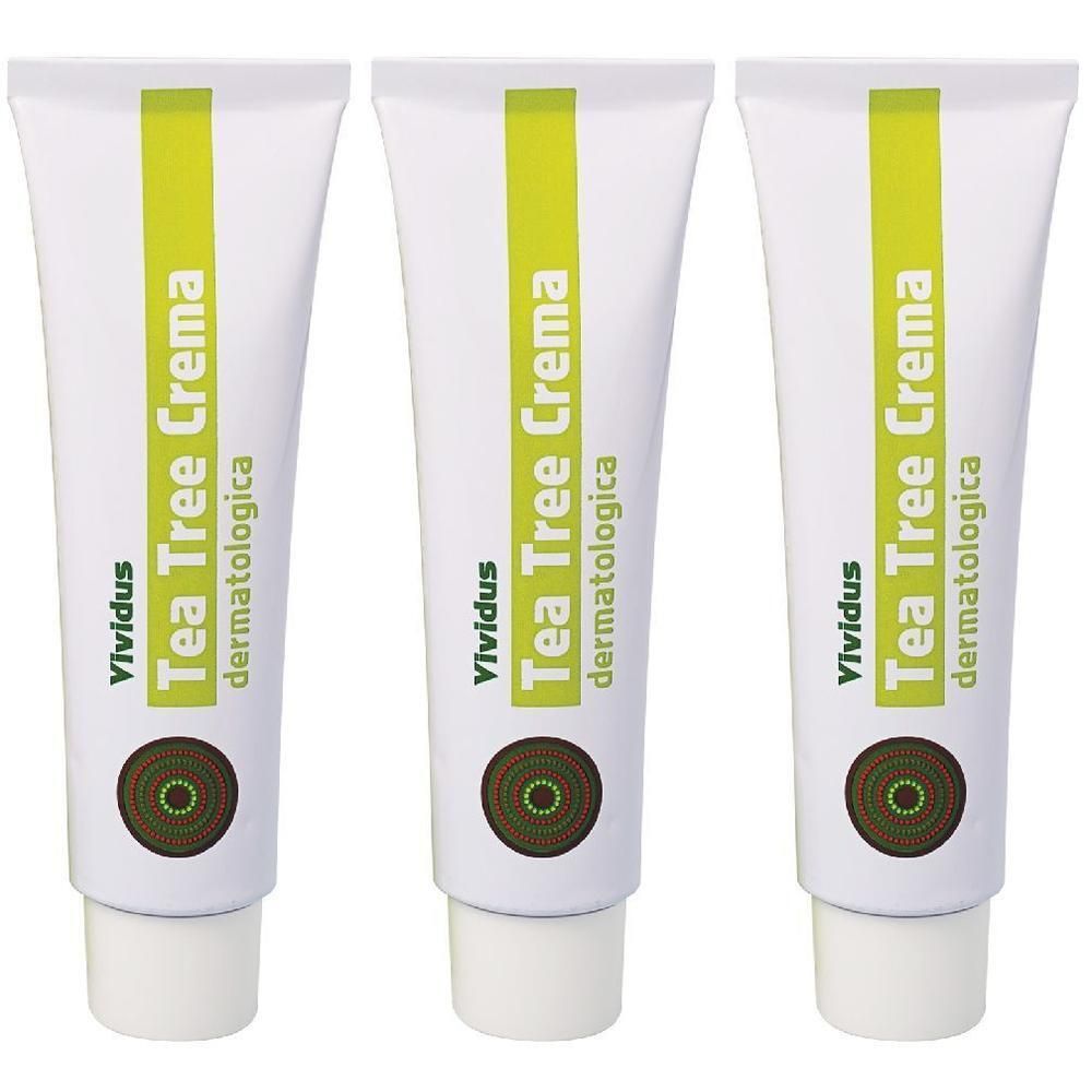Tea Tree Crema Dermatologica 3x50 ml