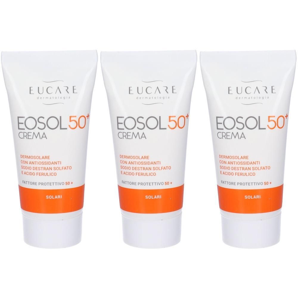 Eucare Eosol Crema SFP50+ 3x50 ml solare