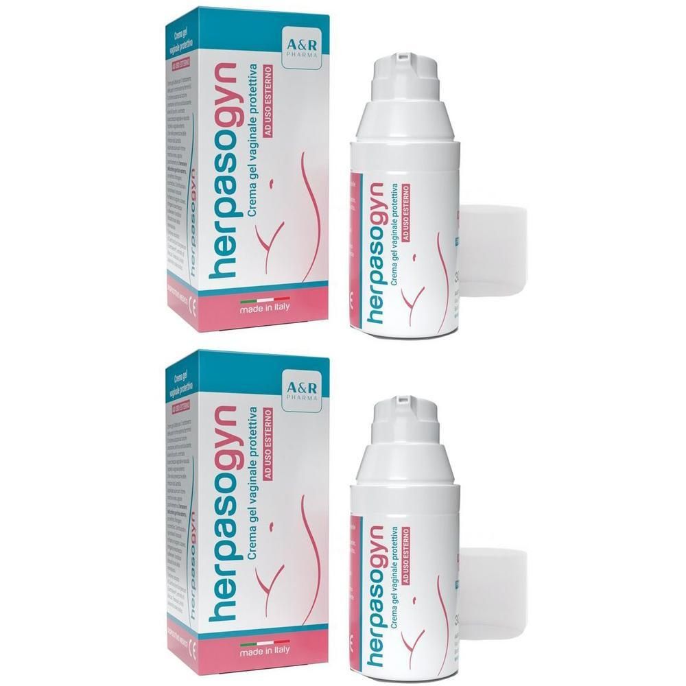 Herpasogyn Crema Vaginale Protettiva 30 Ml 2x30 ml Gel vaginale