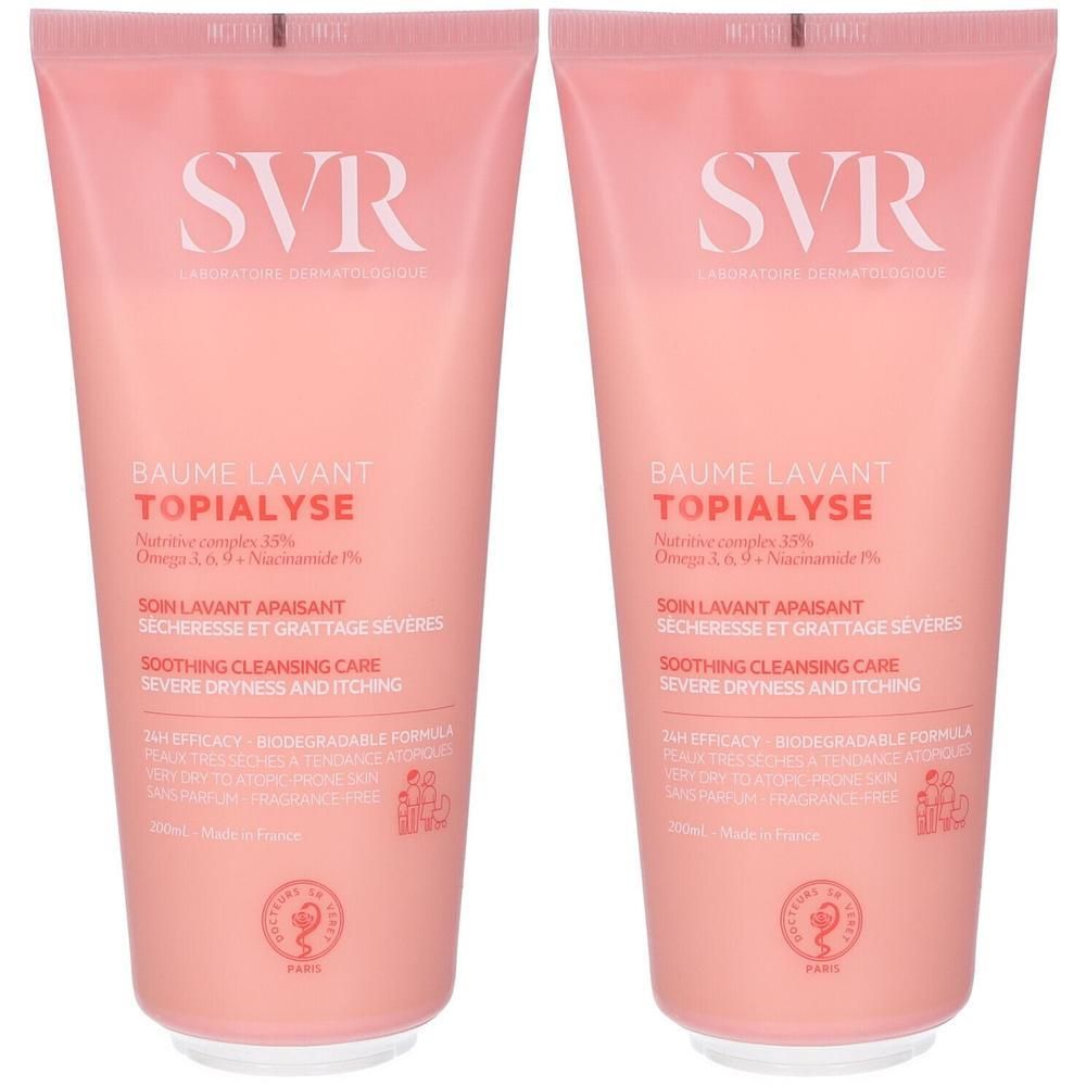 SVR Topialyse Baume Lavant 2x200 ml