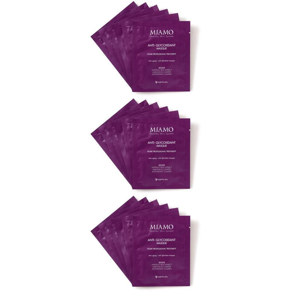 Miamo Anti-Glycoxidant Masque 3x10 ml Emulsione
