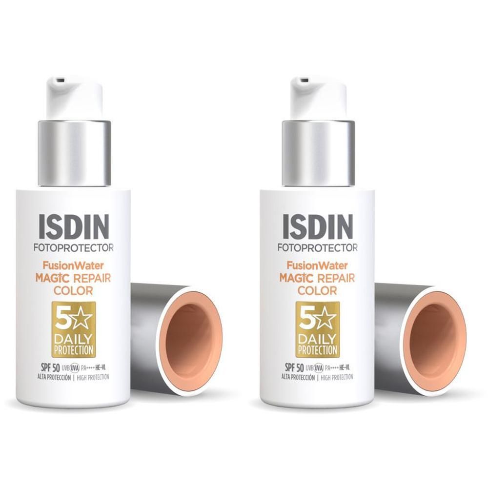 ISDIN Fusion Water Magic Repair Color Spray SPF 50 2x50 ml