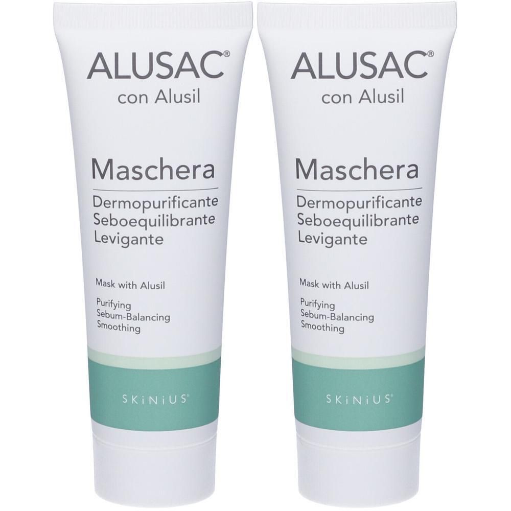 Alusac Maschera 75 Ml 2x75 ml Crema