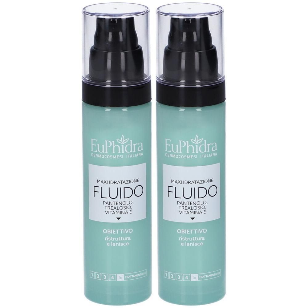 Euphidra Maxi Idratazione Fluido Pantenolo 2x50 ml
