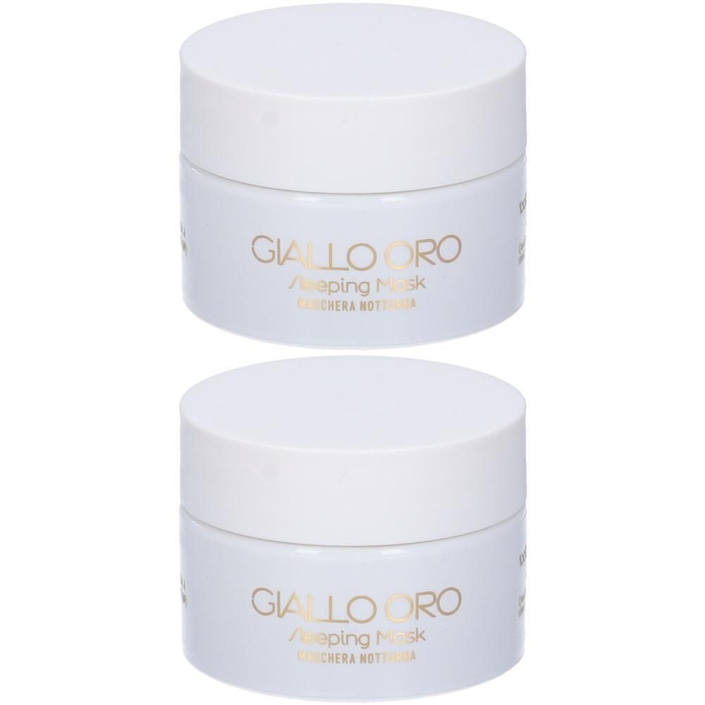Maschera Notturna Sleeping Mask Giallo Oro 50 Ml 2x50 ml