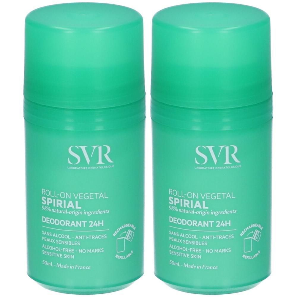 SVR Spirial Roll-On Vegetal Deodorante 2x50 ml