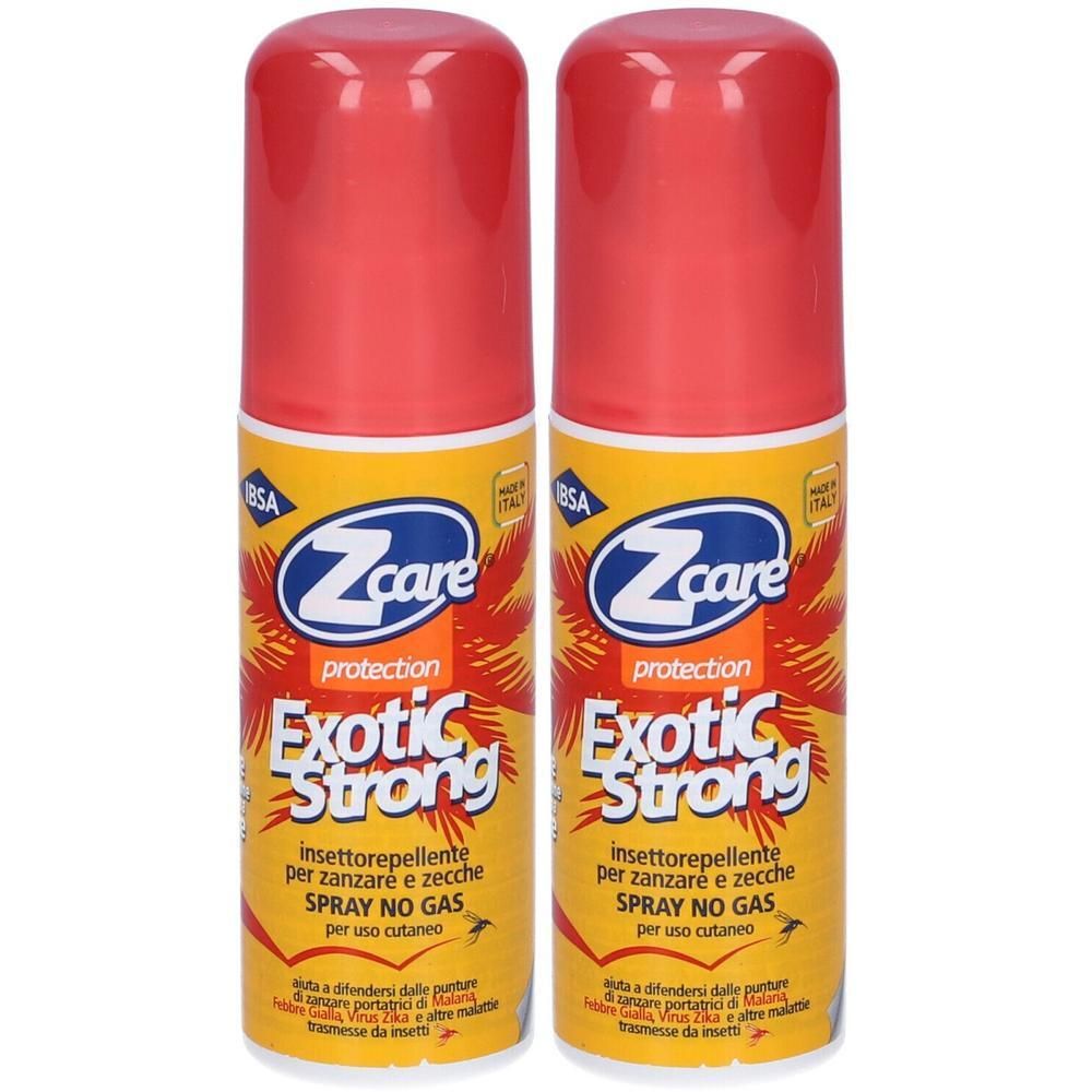 Z Care Protection Exotic Strong 50% Spray Antizanzare 2x100 ml Soluzio