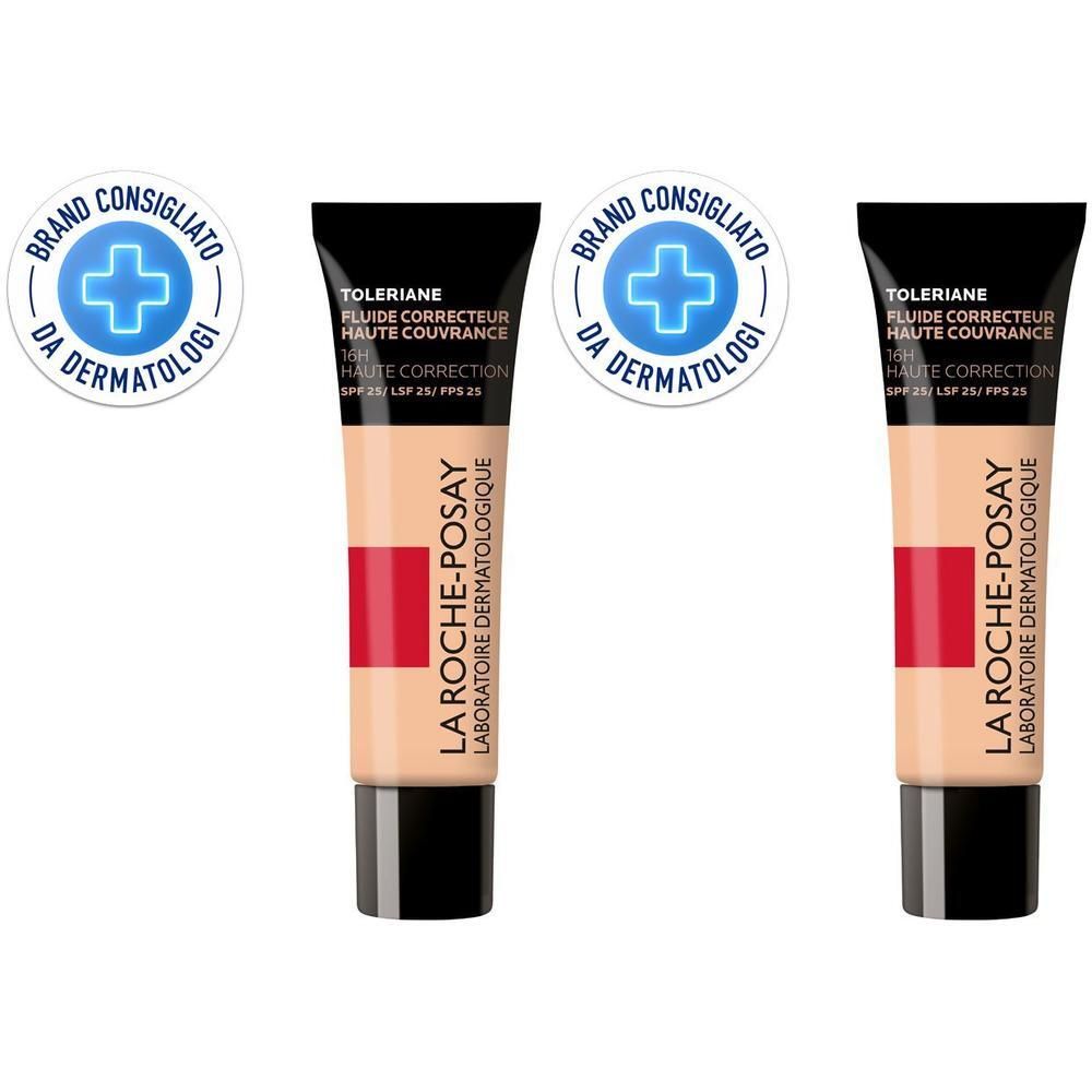 La Roche-Posay Toleriane Fondotinta Fluido Correttore Alta Coprenza 9