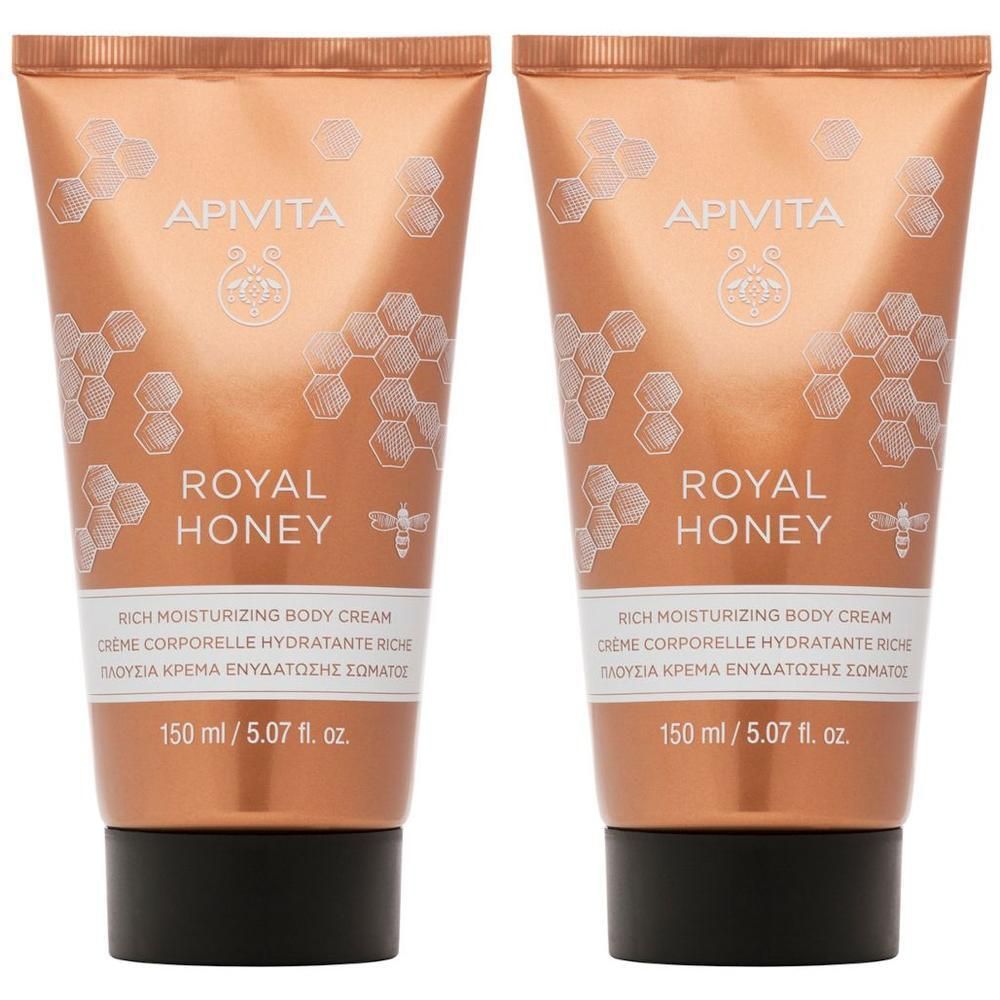 Apivita Royal Honey Crema Corpo Idratante e vellutata con Miele per pe