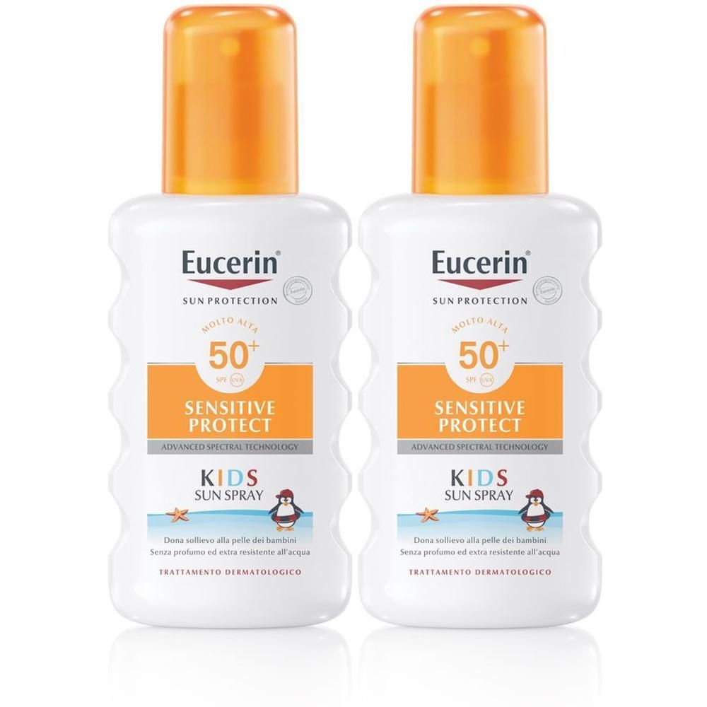 Eucerin Sensitive Protect Kids Sun Spray SPF 50+ 200 ml 2x200