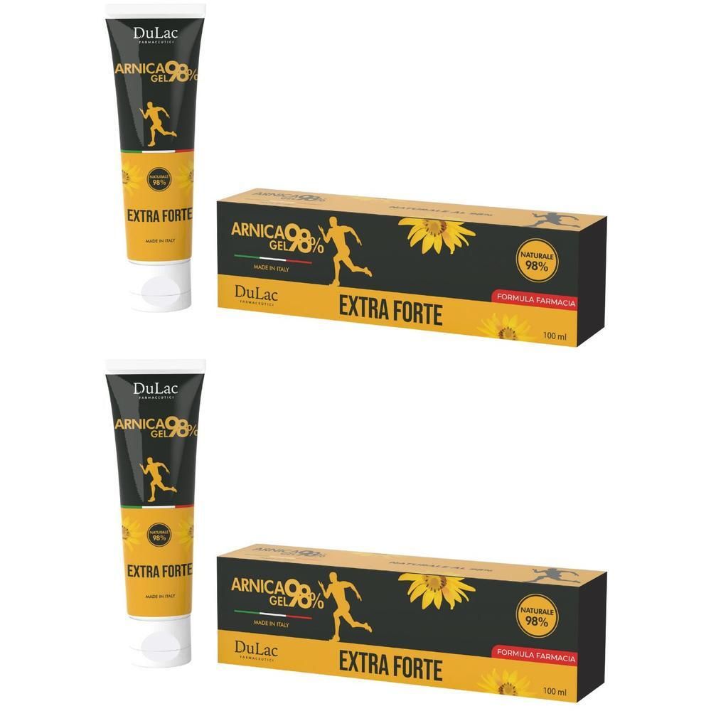 Dulac Arnica Gel 98% Extra Forte Formula Farmacia 2x100 ml