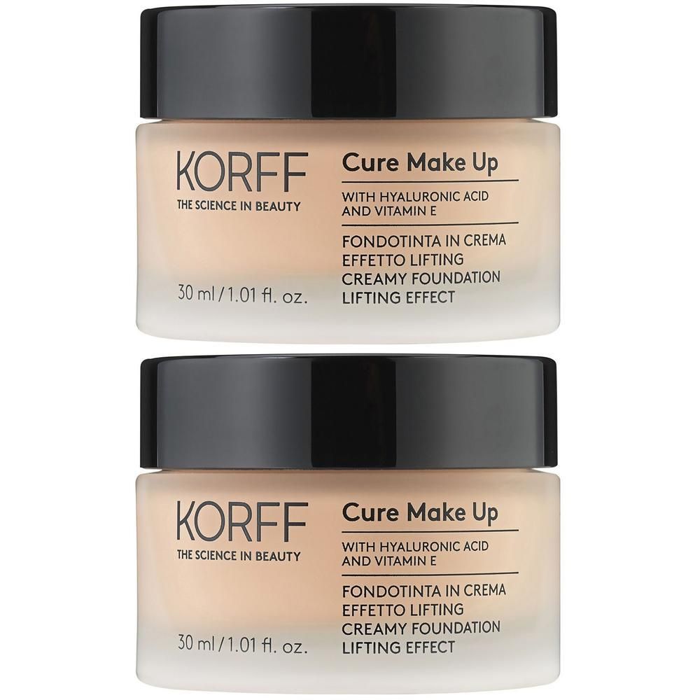 KORFF Fondotinta in Crema Effetto Lifting 02 2x30 ml