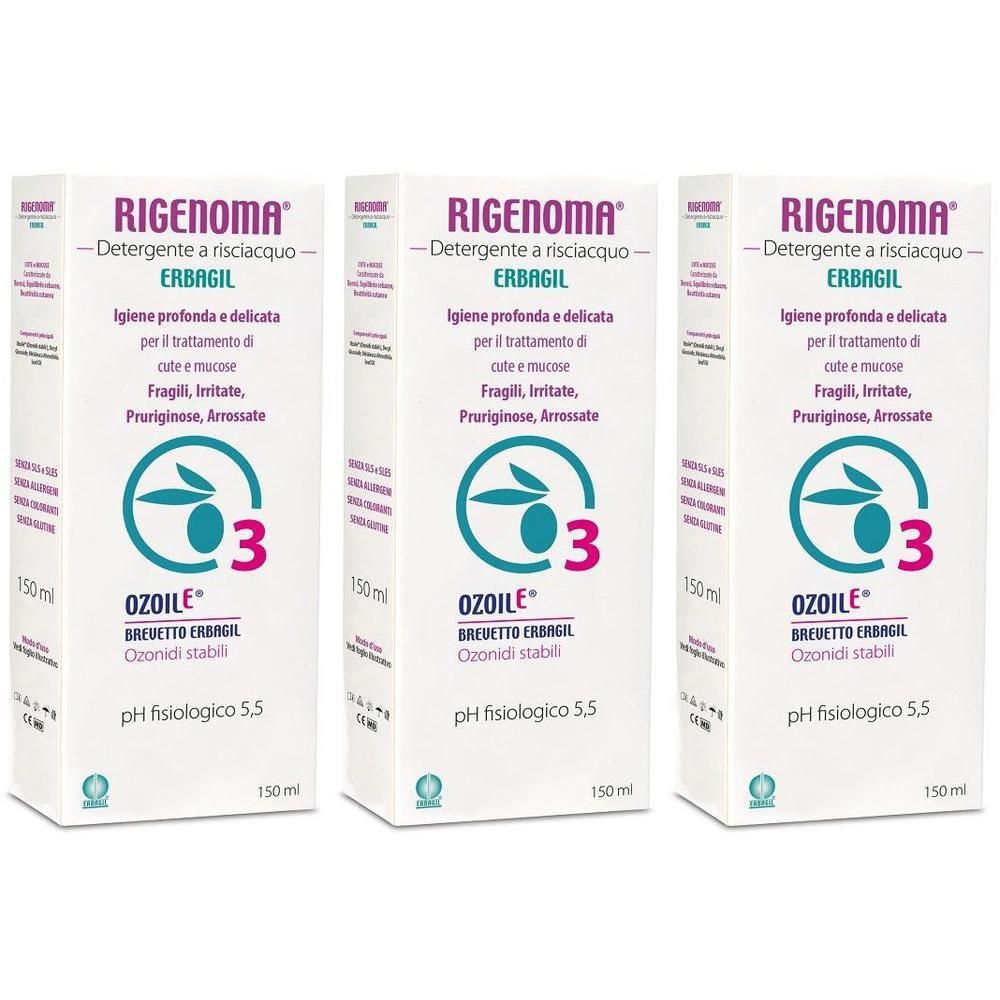 Rigenoma Detergente A Risciacquo 150 Ml 3x150 ml Soluzione