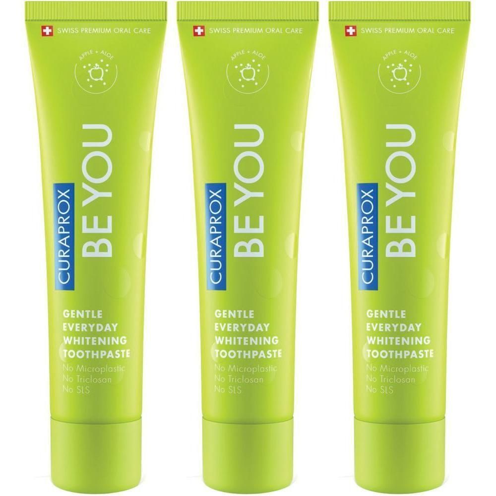 CURAPROX Dentifricio BE YOU 60 ML Mela e Aloe 3x60 ml