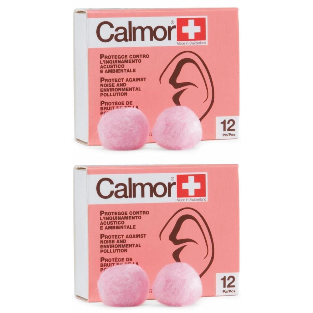 Calmor® Tappi Auricolari Antisuono in Cera 12 pezzi 2x12 St