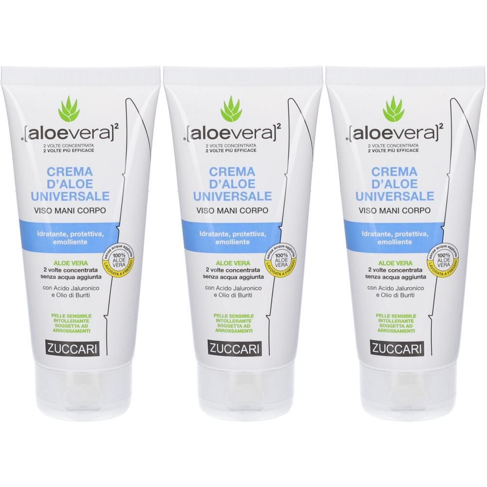 ZUCCARI Crema d’Aloe Universale 3x75 ml