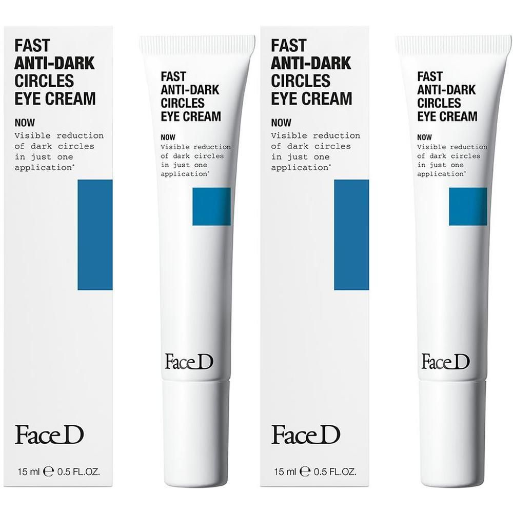 Face D Crema Contorno Occhi Anti-occhiaie - Shade scura 2x15 ml