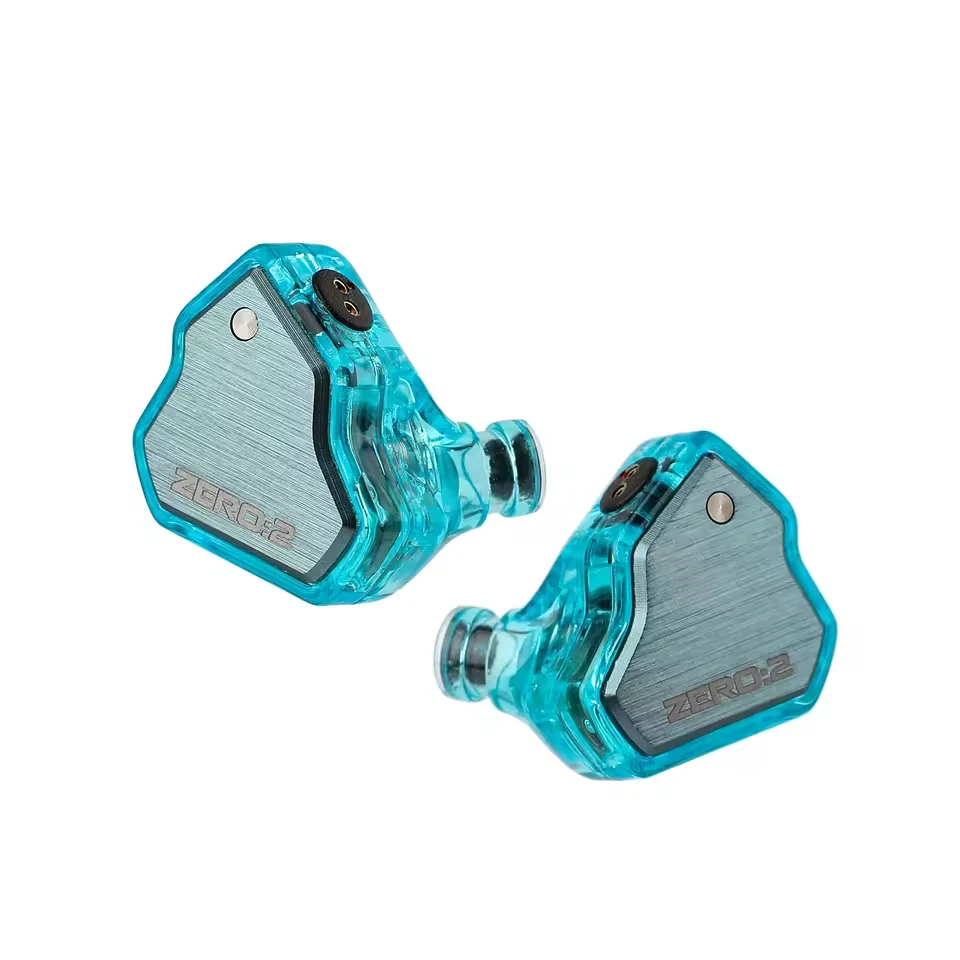 7 Hz x Crinacle Zero 2 aktualisierter 10 mm dynamischer Treiber IEM kabelgebundene Ohrhörer Ohrhörer Gaming-Ohrhörer mit OFC IEM-Kabel für Musiker Image