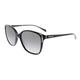 Prada Women's 0Pr01Os 1Ab3M1 55 Sunglasses, Black/Grey Gradient