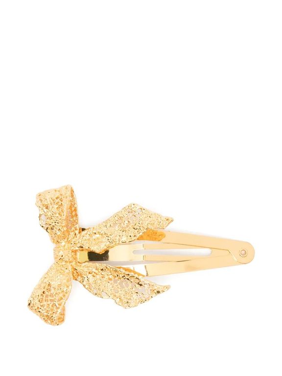 X Yvmin Bow-Shape Hair Clip - Metallic - ShuShu/Tong Hair