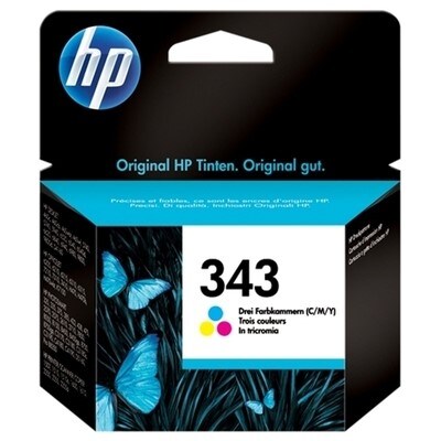 HP 343 C8766EE Druckerpatrone Cyan Magenta Gelb 260 Seiten Image